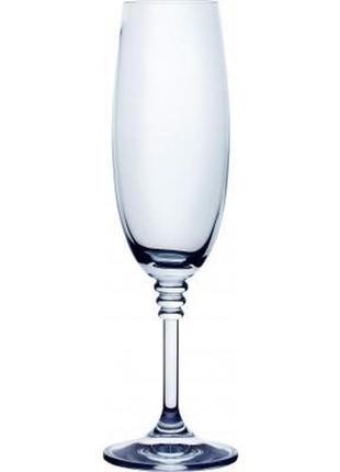 Набор бокалов для шампанского olivia 6*190мл "lv"