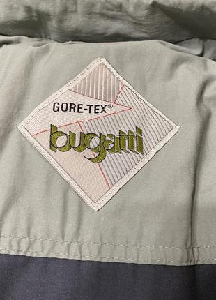 Зелёный плащ тренч bugatti gore tex10 фото