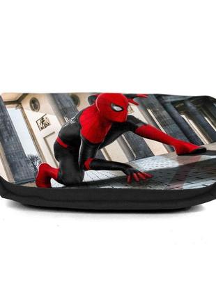 Школьный пенал человек паук 05 органайзер универсальный (spiderman-05-black) черный