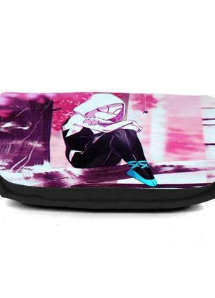 Школьный пенал человек паук 011 органайзер универсальный (spiderman-011-black) черный