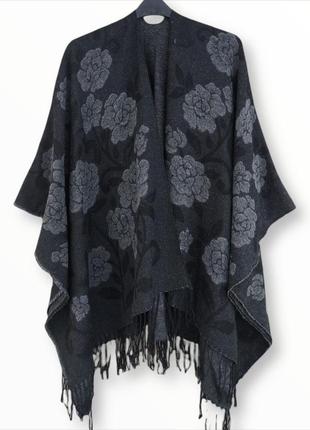 Красивое стильное пончо,накидка