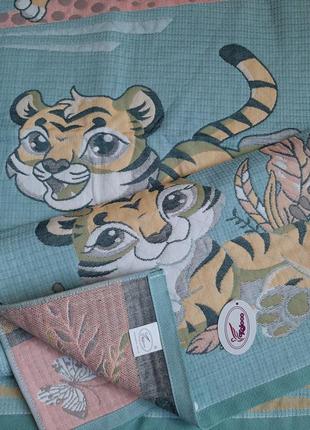 Банное льняное полотенце,рушник