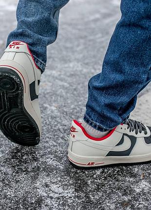 Кросівки nike air force red/grey 9