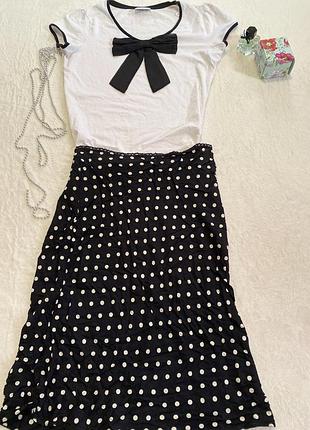 Стильные юбка и блузка