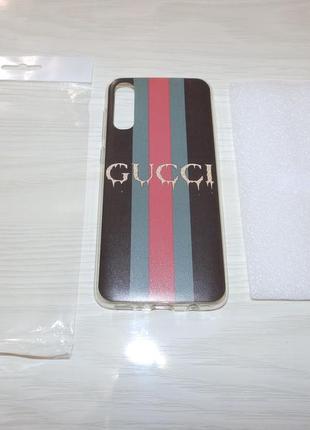 Чохол для samsung galaxy a70 print gucci3 фото