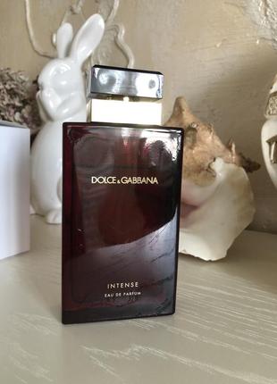 Dolce&gabbana d&g pour femme intense парфюмированная вода