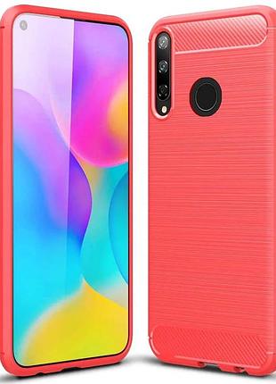 Чехол polished carbon для huawei p40 lite e