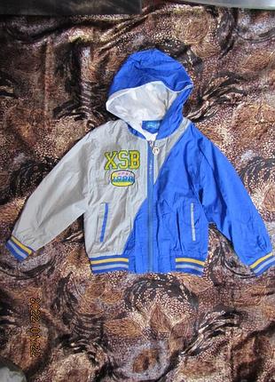 Курточка ветровка  xiaosibo для мальчика на 2-3 года