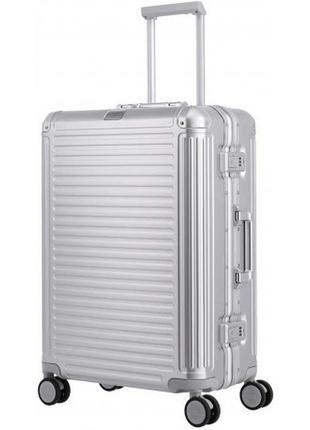 Чемодан travelite next/silver m средний tl079948-56 серебристый