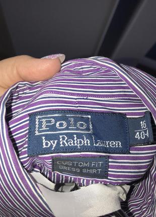 Брендовий сорочка polo ralph lauren 16 (40/41) 48-504 фото