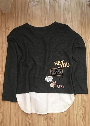 Фирменный свитшот bershka 2