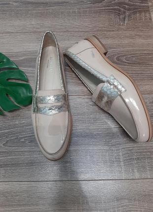 Лофери натуральна шкіра кожа minelli