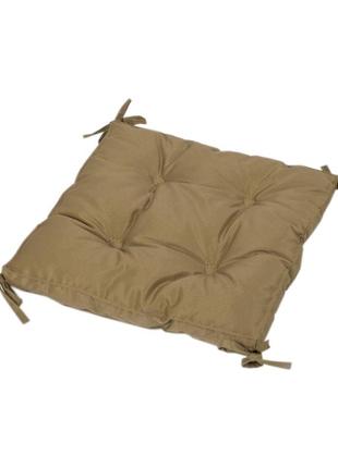 Подушка на стілець lotus 40*40*5 - optima із зав'язками для сидіння6 фото