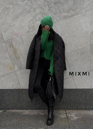 Плащ стеганный