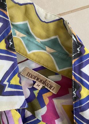 Шёлк блуза ярая и сочная размер м