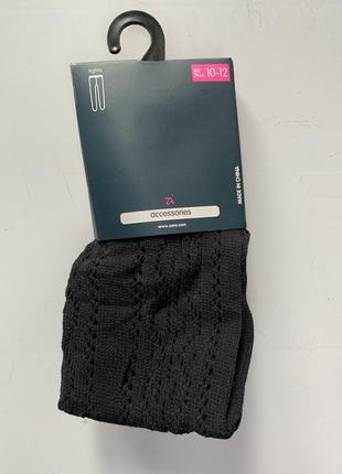 Нові ошатні колготи колготки на дівчинку 10-12 років zara