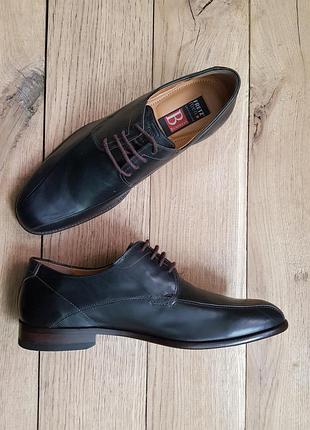 Мужские кожаные туфли швейцарской фирмы fretz