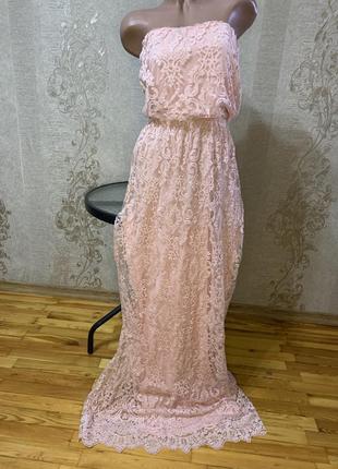 Сарафан , платье с открытым декольте, длинное натуральная ткань1 фото