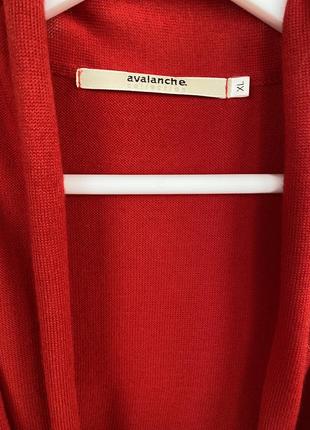 Червоний кардиган avalanche 5