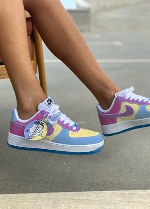 Nike air force color cahnging (меняющие цвет)  женские кроссовки найк аир форс