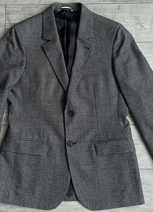 Піджак\блейзер lacoste wool-cotton slim fit casual blazer