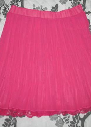 Летняя шифоновая юбка guarapo италия1 фото