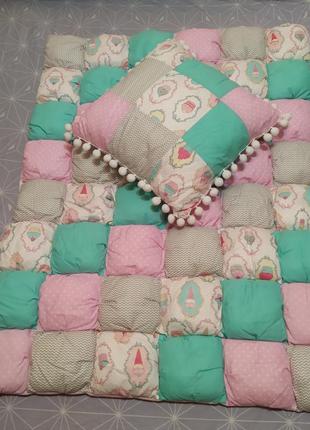 Детский комплект ( одеяло + подушка )