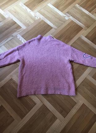 Батал большой размер стильный свитер свитерок тёплый дисней микки9 фото