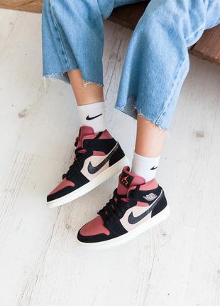 Кроссовки nike jordan 1mid canyon