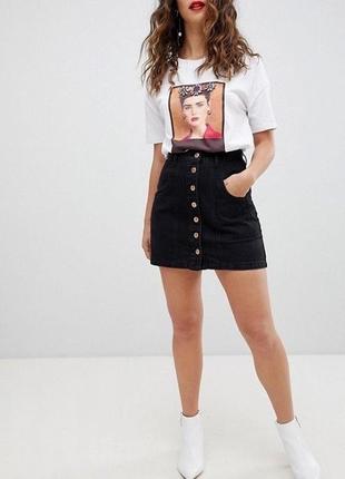 Спідниця джинсова stradivarius