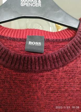 Свитер шерстяной hugo boss3 фото