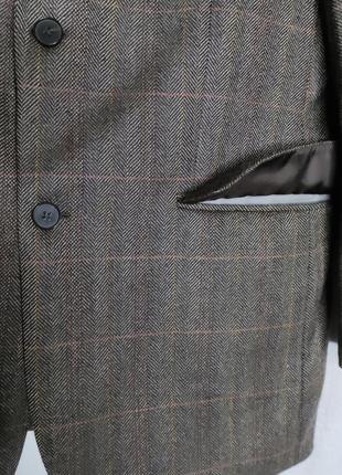 Шикарний чоловічий піджак barutti, кашемір, merino wool.7 фото