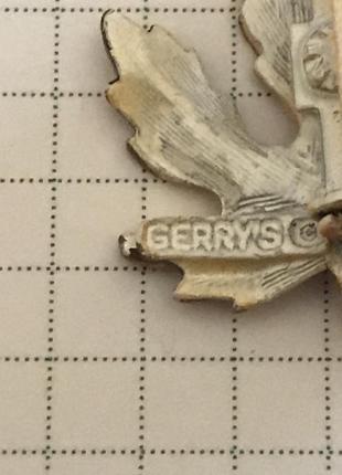 Вінтажні брошки gerry’s3 фото