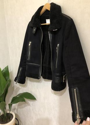 Стильная дублёнка zara