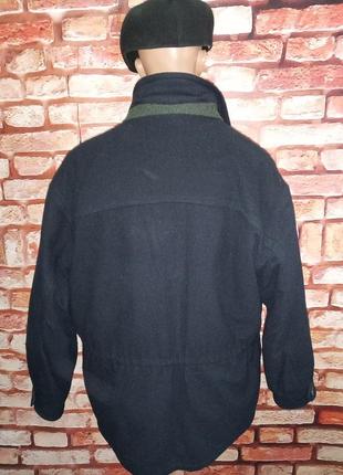 Куртка шерстяная винтажная 90-е3 фото