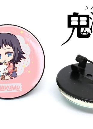 Значок "makomo" клинок, рассекающий демонов / demon slayer: kimetsu no yaiba