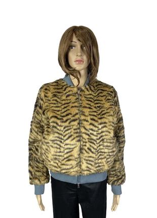 Хутряний бомбер stella mccartney