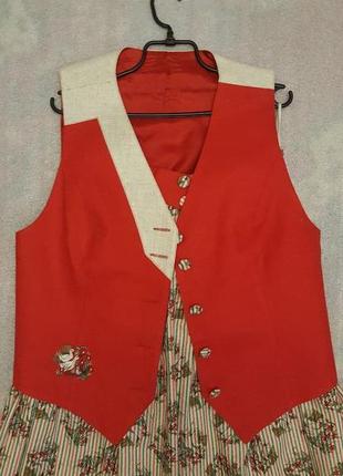 Винтажный костюм rose dirndl aus bayern