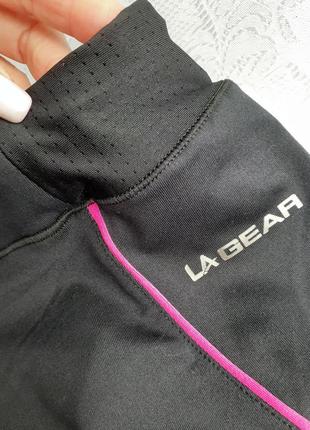 La gear 🤾♀️капрі жіночі джоггеры бриджі для фітнесу спортивні трикотажні 3/4 на манжеті-резинці9 фото