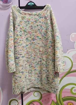 Платье-свитер