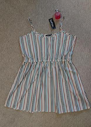 Яркое, легкое платье, платье boohoo