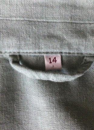 Пиджак из натуральной ткани (лен в составе) бренда ewm британия8 фото