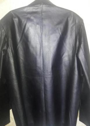 Кожаный пиджак мужской2 фото