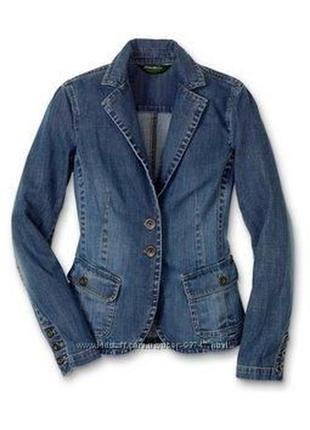 Джинсовая куртка джинсовка пиджак вышивка 146-1521 фото