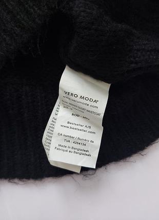 Трендова тепла безрукавка чорна жилетка в ідеальному стані 🖤vero moda🖤6 фото