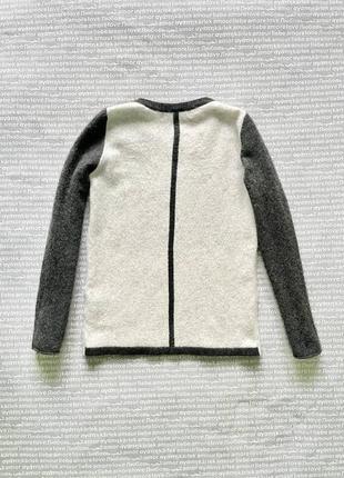 Джемпер свитер кашемировый серый беж светр кашемір manson купить цена2 фото