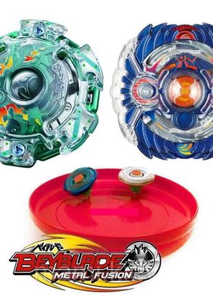 Игровой набор beyblade burst kaiser kerbeus и holy horus с ареной bb 4271