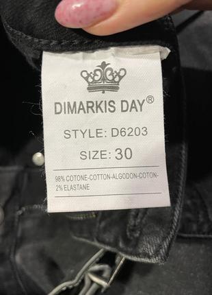 Женские турецкие черные скинни джинсы турция5 фото