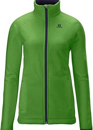 Лыжная софтшелл куртка salomon 3 в 1 м-l softshell fleece3 фото