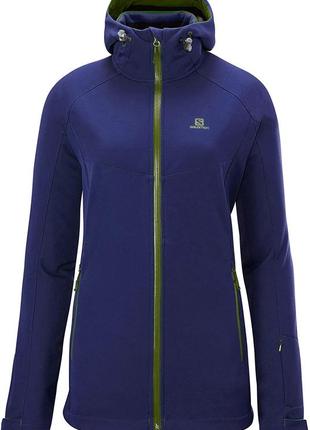 Лижна софтшелл куртка salomon 3 в 1 м-l softshell fleece